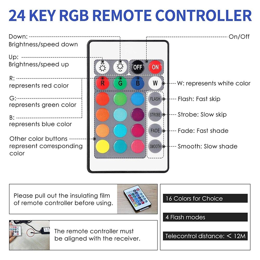 46Cm 18Inch 240V Aquarium Led Verlichting Back Light Lamp Air Bubble Vis Tanks Rgb Beam Plafond Onderwater waterdichte D40
