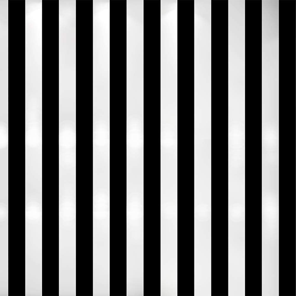 LUCKYYJ Peel And Stick Wallpaper Vinyl Stripe Black And White Self-Adhesive Film Waterproof Stickers For Living Room Home Decor