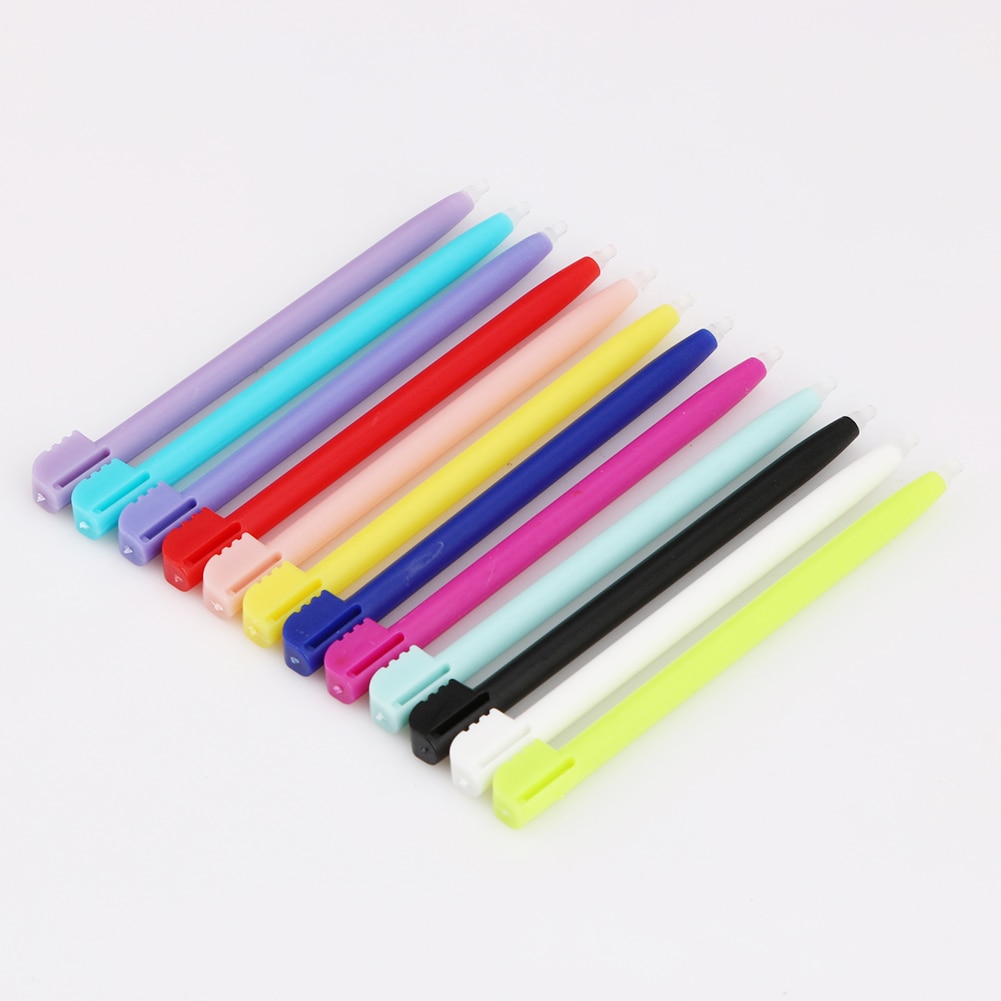 12 Kleuren/Lot Plastic Touch Screen Stylus Pen Voor Nintendo 3DS Xl Voor Ndsi Xl Game Accessoires Stylus