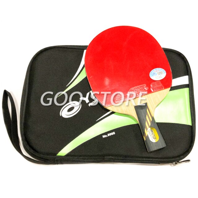 YINHE raquette 9 étoiles Galaxy bois + carbone OFF + + raquettes de ping-pong en caoutchouc: 9-star CS with bag