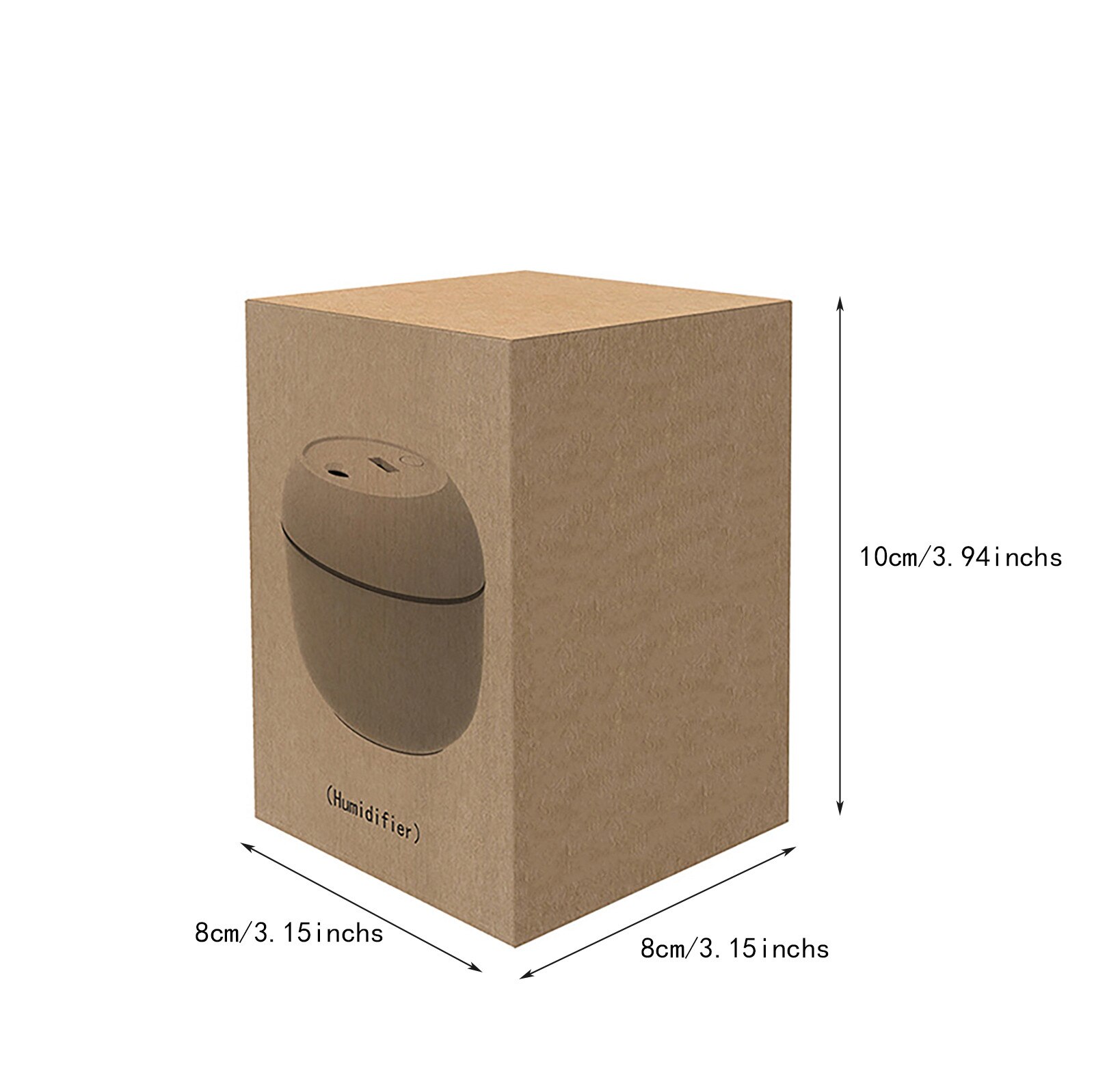 # Cool-mist Impeller Humidifier For Bedroom Usb Mini Facial Moisturizer For Bedroom Baby Home Office Car Air Humidifier