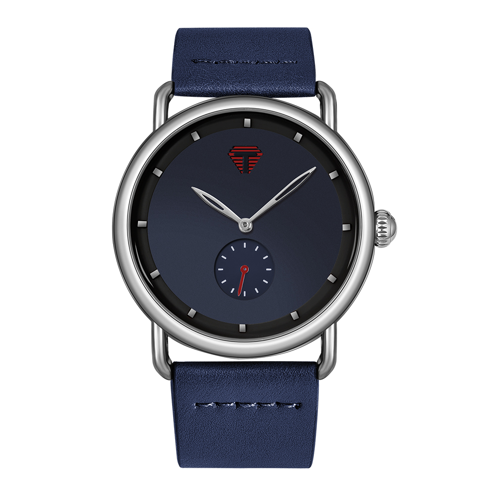 TOMI – montre minimaliste pour hommes, classique, cadran rond, à Quartz, polyvalente, de , de Festival: Bleu