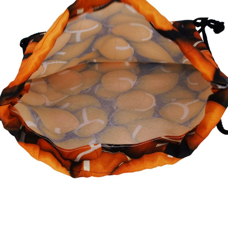 THINKTHENDO 1 Pc Rugby Storage Bag Polyester Drawstring Bag Travel Outdoor Sport Gym Backpack