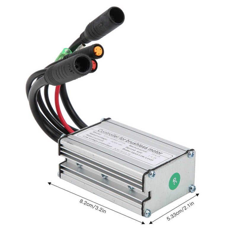 Controller 6 Buizen 36/48V Kt‑ 15A Waterdichte Dc Motor Controller Met Lamp Lijn Voor Elektrische Fiets Motor controller