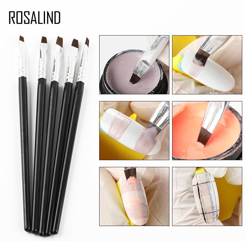 Zachte Nail Art Dust Remover Poeder Borstel Cleaner Voor