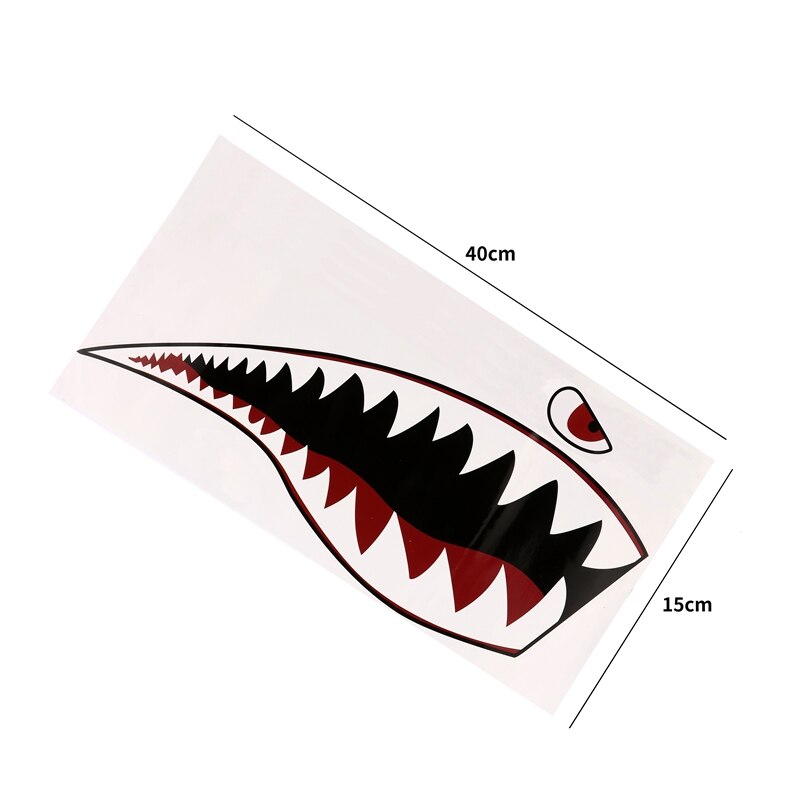 Wasserdicht PVC Aufkleber Hai Zähnen für Kajak Sti – Grandado