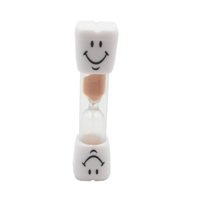 Portable Home Kitchen Cooking Timer Cartoon Smiling Face Hourglass Sand Clock Timer 3 Minutes Timer For Tea/Cafe