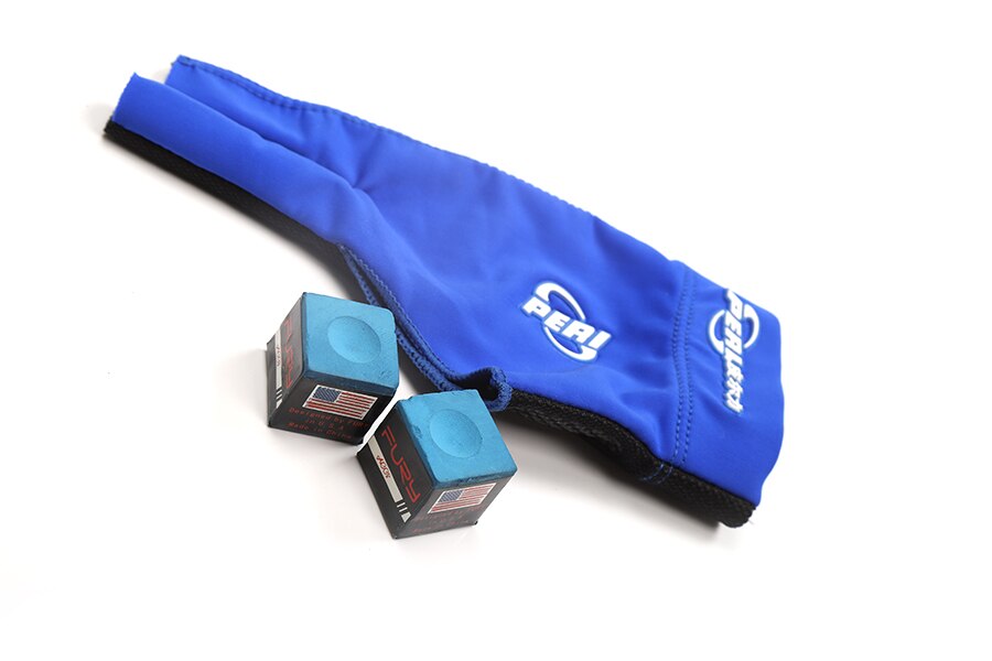 Koreaanse Magnetische Biljart Krijthouder Pool Biljart Accessoires Snooker Krijt Houder Duurzaamheid Professionele China: Gloves with 2 chalks