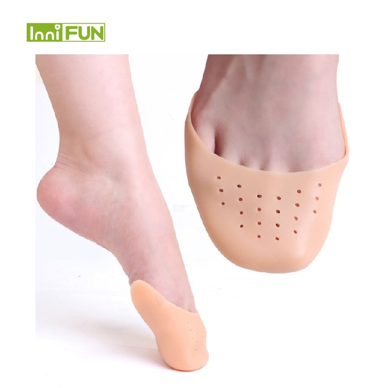 2PCS Silicone Gel Toe Soft Ballet Pointe Dance Shoes Pads Foot Care Protector Foot Care Tools SEBS-009