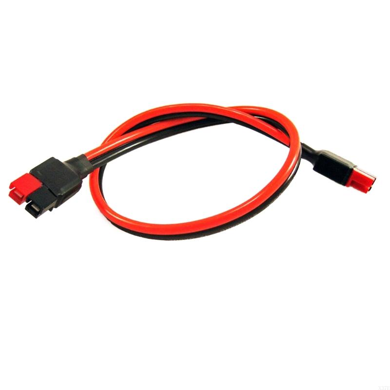 920l 50/100cm 14 awg-kontaktkabel dobbelkontakt til anderson-ledningsadapter strømfordeling til elektriske kjøretøy