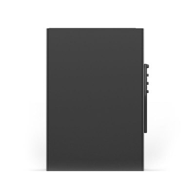 Metal Automatic Pop-Up Card Bag Male Business Card Bag Female Antimagnetic Ultra-Thin Simple органайзер для документ: black