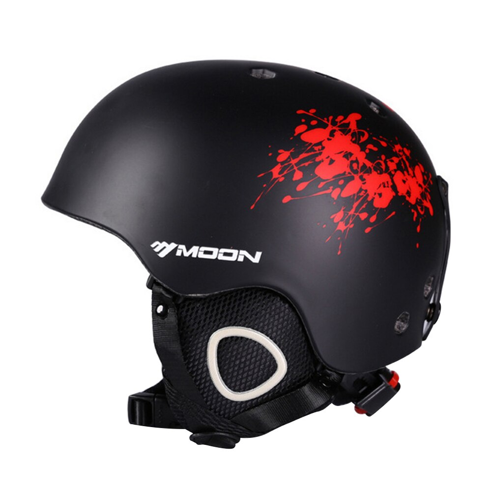 Warm Schaatsen Schokbestendig Verstelbare Riem Hard Outdoor Sport Beschermende Fietsen Ademend Skiën Helm Comfortabele Air Vent: Rood / S 52 To 55cm