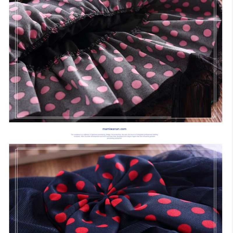 Lente Herfst Zomer Kind Baby Peuter Tutu Cake Rok Dot Kant Boog Prinses Meisjes Rokken Ballet Dans Rok Tutu JW2996