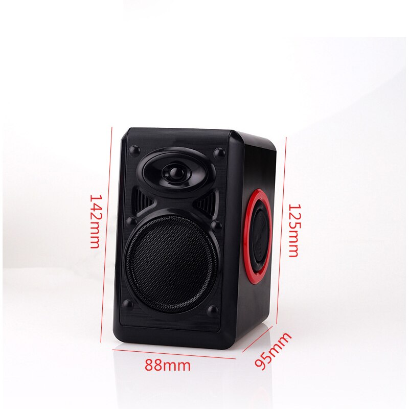 M18 Computer Small Speaker Computer Speaker 2.0 Subwoofer Passive Multimedia USB Portable Subwoofer Combination Audio