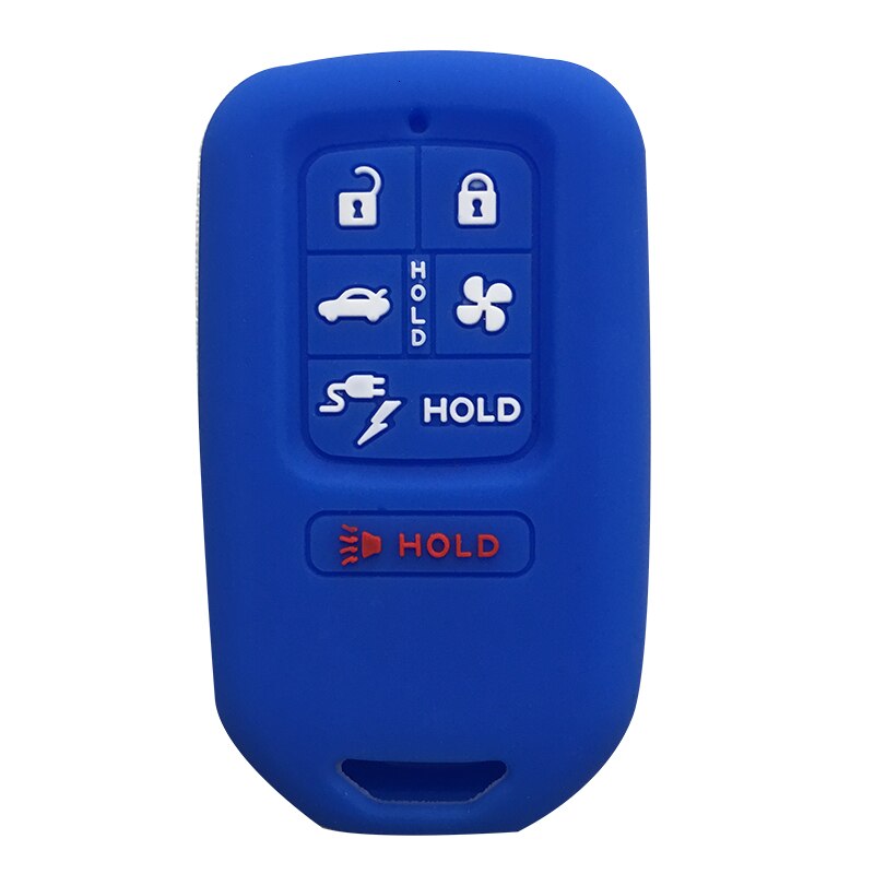 Car Key Cover Case For Honda Clarity Crv Odyssey Key Fob Covers For Car Keys Remote Control Shell Cover Protect Holder: blue
