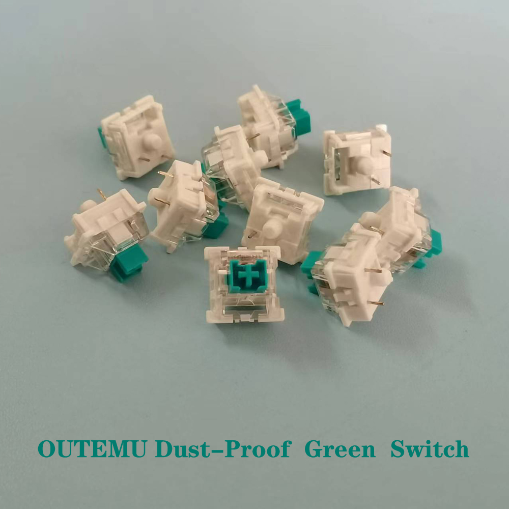 Outemu Blue Switch Mechanical Keyboard Custom Silent Linear Switches RGB Brown Red Key 3Pin SMD Gaming Compatible With MX Switch