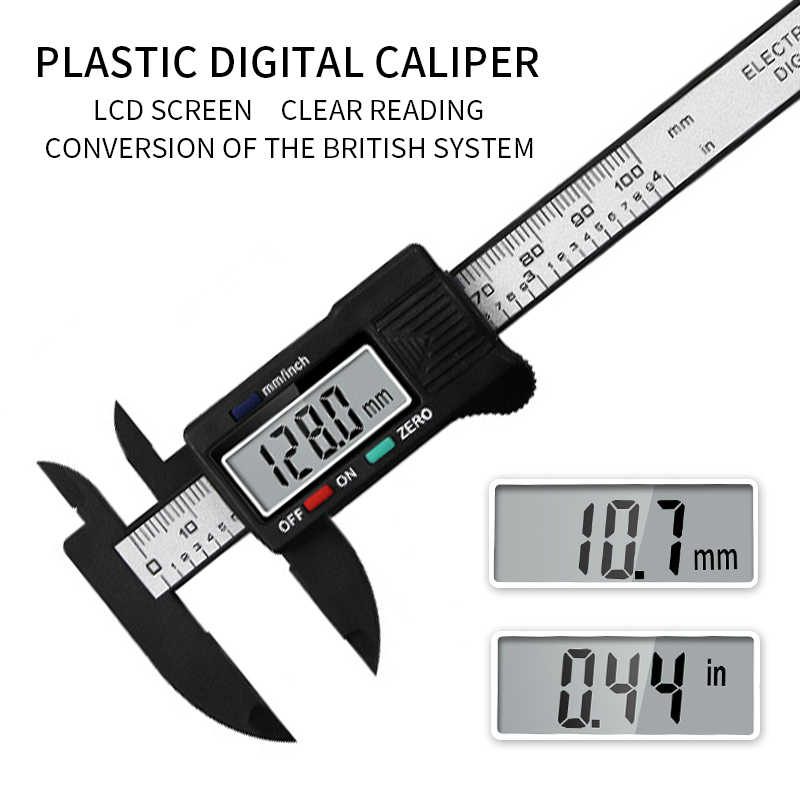 Digital Electronic Vernier 0 -150mm Measuring Tool 6 Inch LCD Electronic Gauge Micrometer Measuring Tool