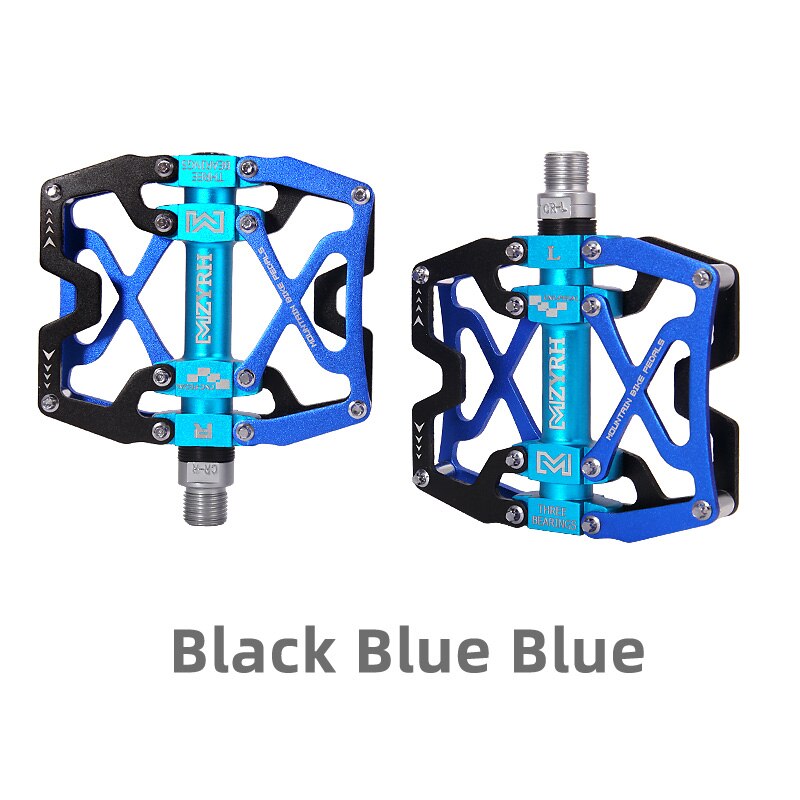 Bicycle Pedals Ultralight Aluminium Alloy Anti-Slip CNC BMX MTB Road Bike Pedal Cycling Sealed Bearing Bike Pedals: VIOLET/紫罗兰