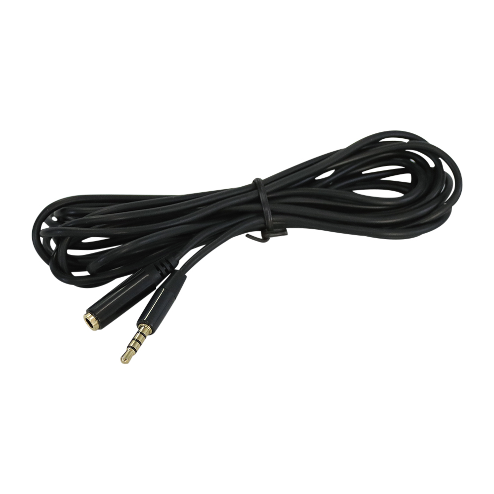 2m/3m/5m Headphone Audio Extension Cable 3.5mm Jack Male to Female AUX Cable Audio Stereo Extender Cord Earphones Speaker Supply: 3m