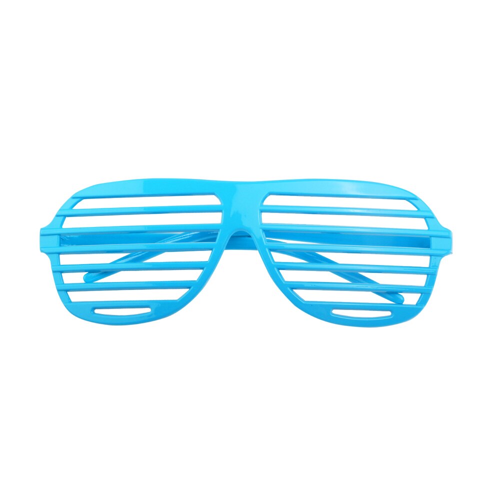 12 paires de obturateur lunettes lunettes de soleil Club fête Cosplay accessoires (couleur mixte)