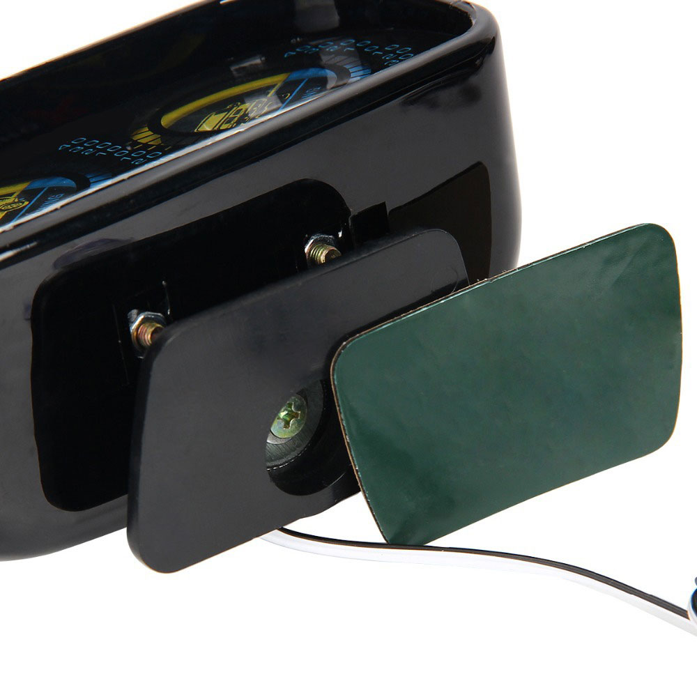 Car Inclinometer Vehicle Inclinometer Auto Inclinometer Compass Gradient Balance Backlight 12V Universal