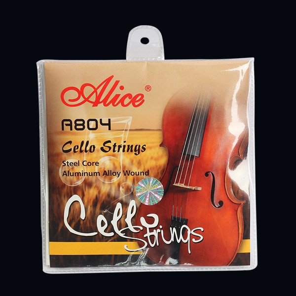 Cello Snaren Een D/G/C 4 stks Set Staal Core Aluminium Wond Past 4/4 3/4 1/2 Size Violoncelo