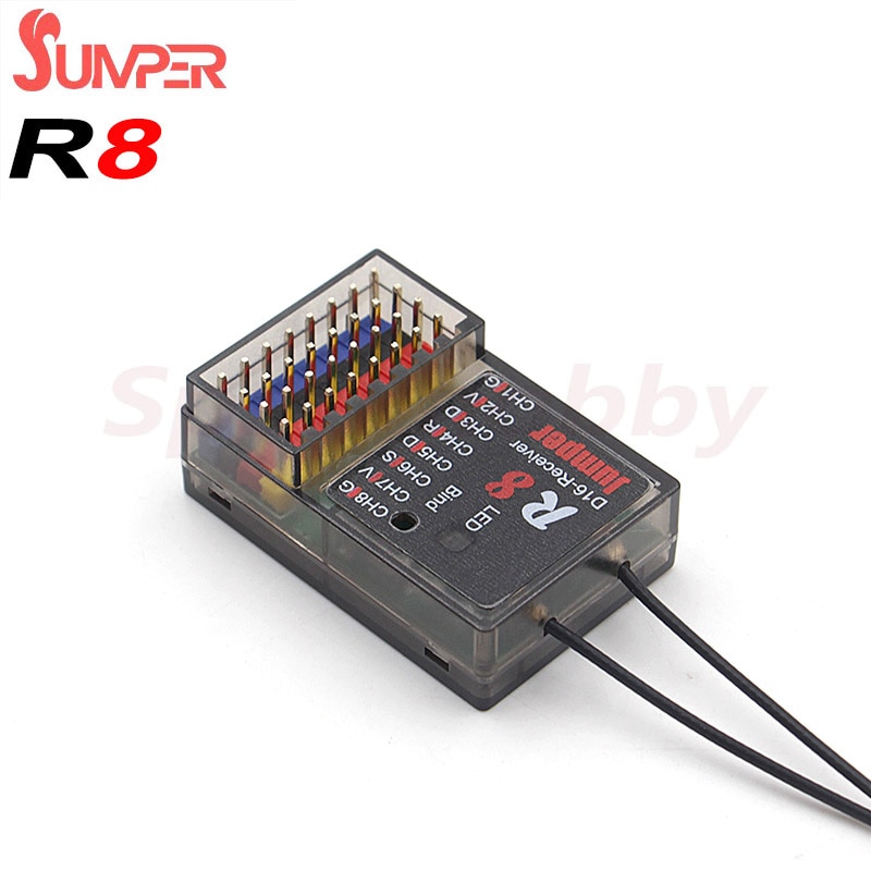 Jumper R8 Receptor 16CH Sbus Para Frsky T16 Pro Plus D16 Modo Remoto De Radio De R8 Solo Para pix PX4 Apm De Control De V