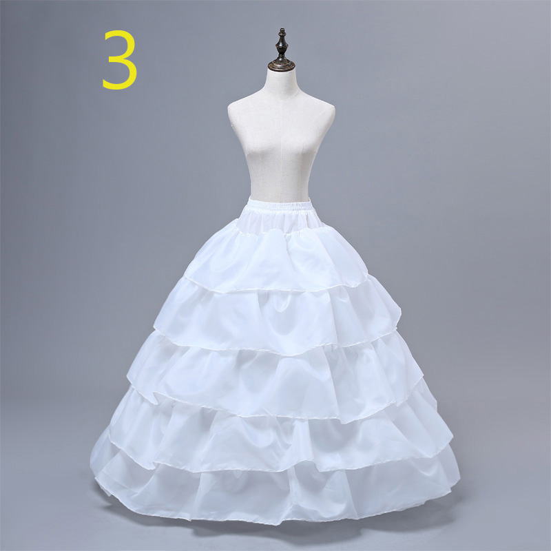 JIERUIZE Wedding Petticoat Crinoline Slip Underskirt Short Dress Cosplay Petticoat