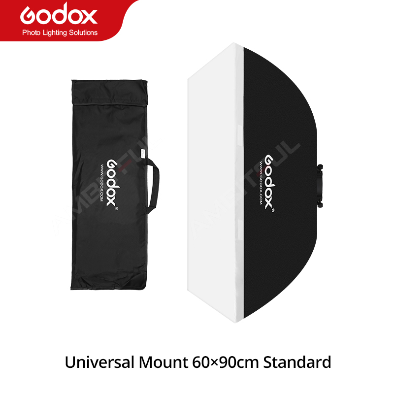 Godox 50x70cm 60x60cm 60x90cm 80cm Photo Studio Softbox Soft Box avec support universel pour K-180A K-150A Godox E250 E300 300SDI: Bleu