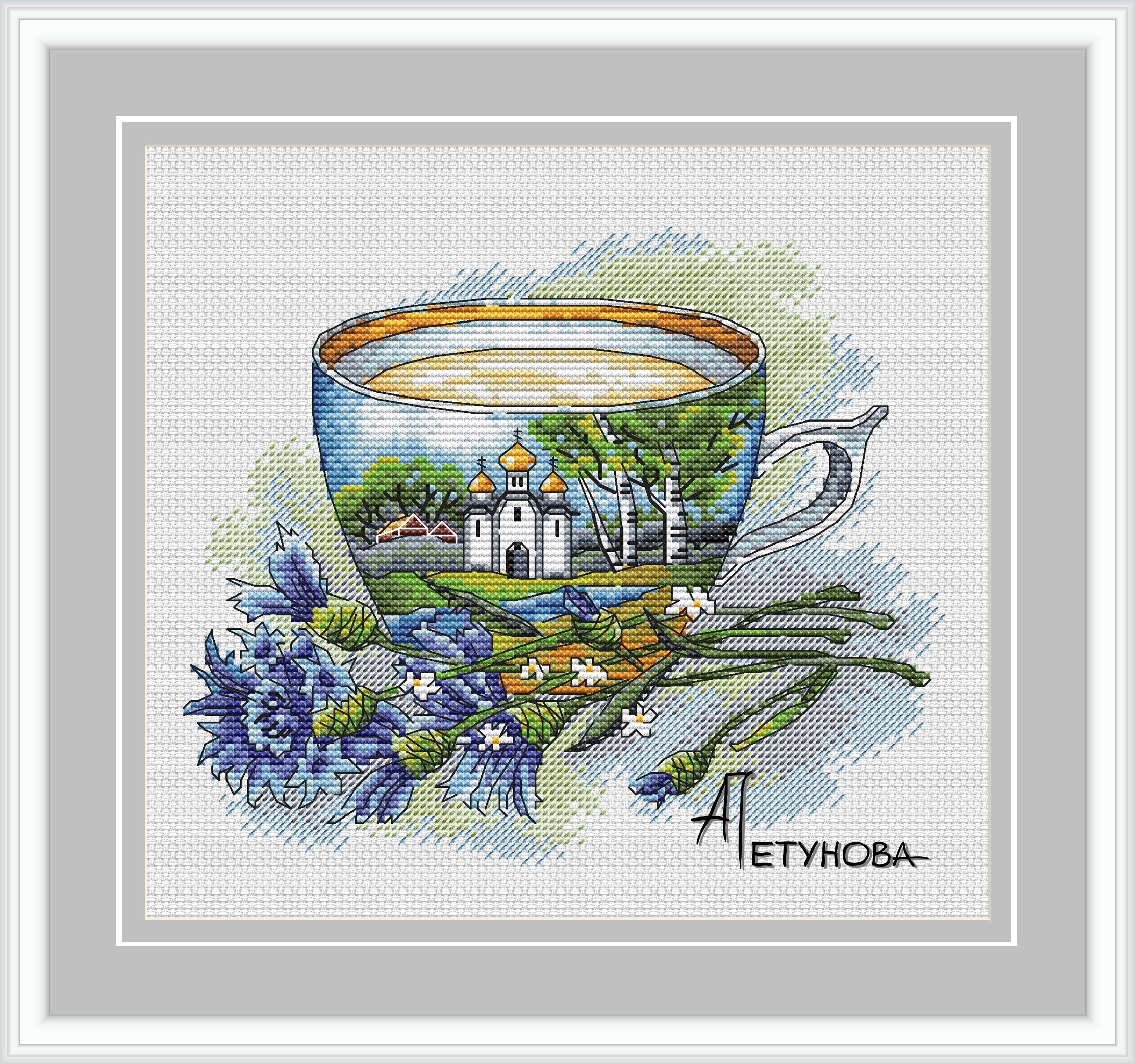 Telpatroon Kruissteek Diy Handwerken Geteld Chinese Kruissteek Kits Voor Borduren Een Kruis Ambachten Cups: Rood / 14CT unprint canvas