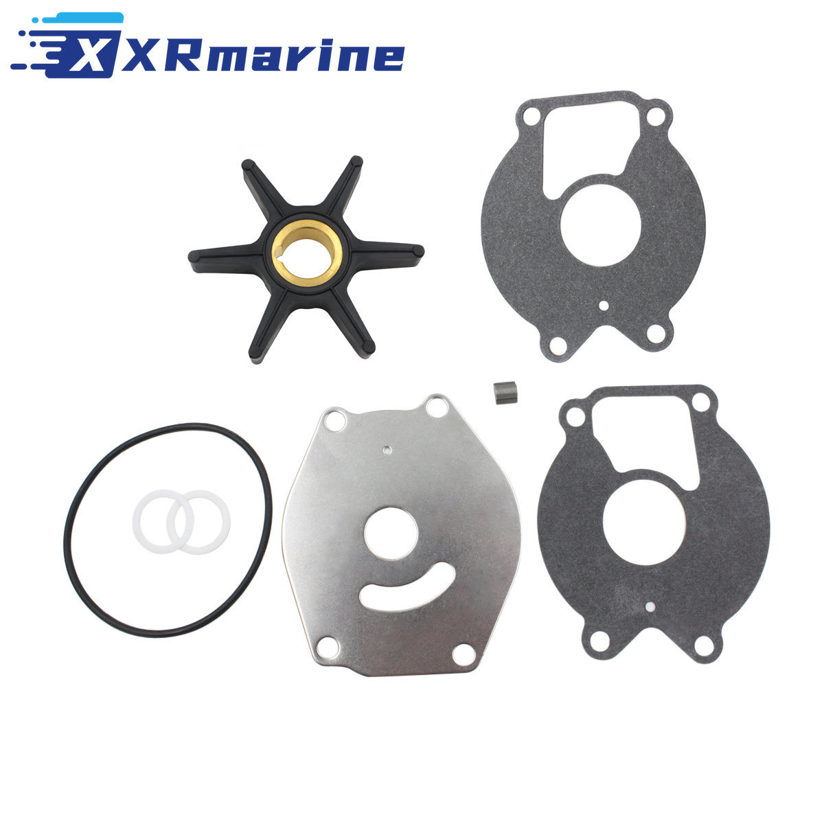 821354 A2-Wasserpumpenlaufrad-Reparatursatz für Mercury Mariner Force Außenbordmotoren 25 30 40 50 PS mit Rohren 821354 A1 821354 A04 18-4531