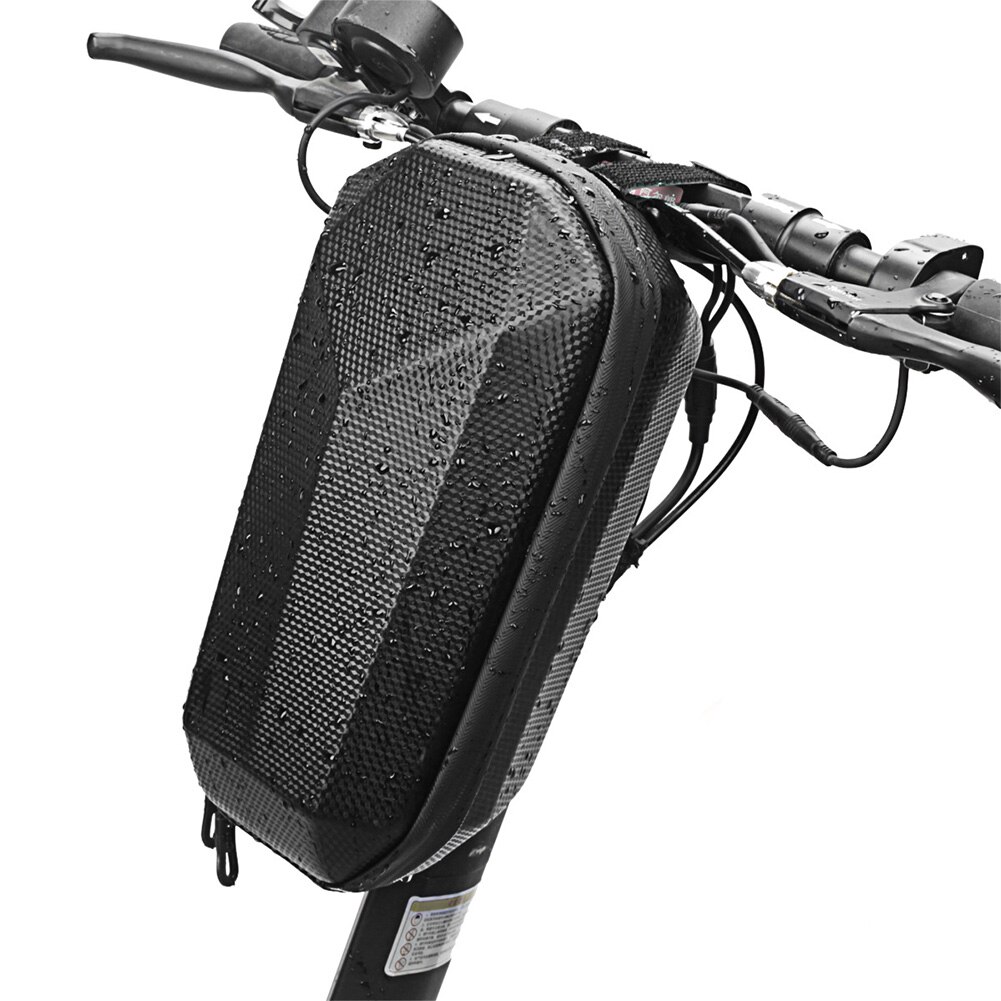 Electric Scooter Bag Hard EVA Waterproof Front Hanging Pouch Folding Bicycle Handlebar Package