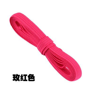 6mm couleur haute élastique rond élastique/rond élastique corde/élastique ligne élastique/accessoires de couture: rose