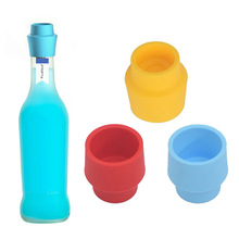 Safety Silicone Wine Beer Cover Bottle Cap Stopper Beverage Keep Fresh Portable Home Kitchen Bar Tool