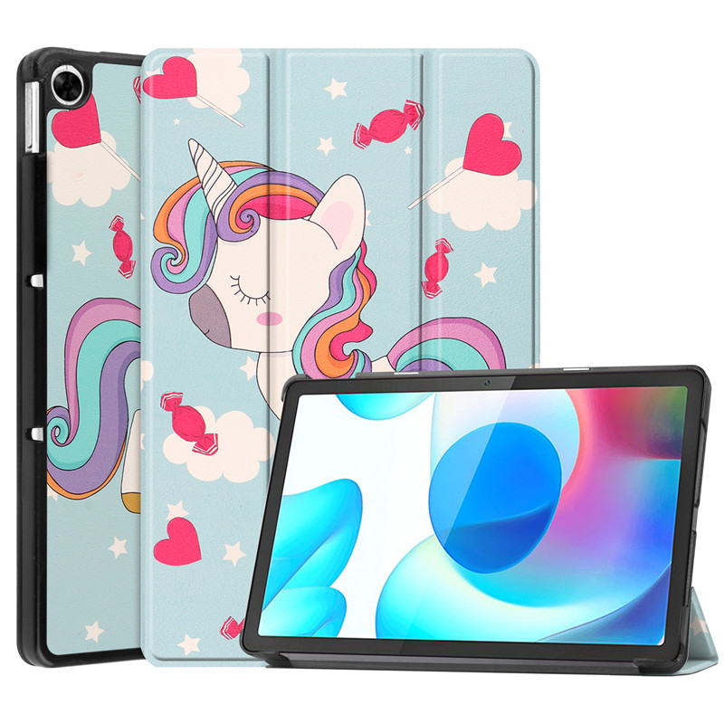 Voor Realme Pad 10.4 Inch Tri-Vouwen Hard Pc Stand Cover Voor Funda Realme Pad cover Case Tablet: DJS