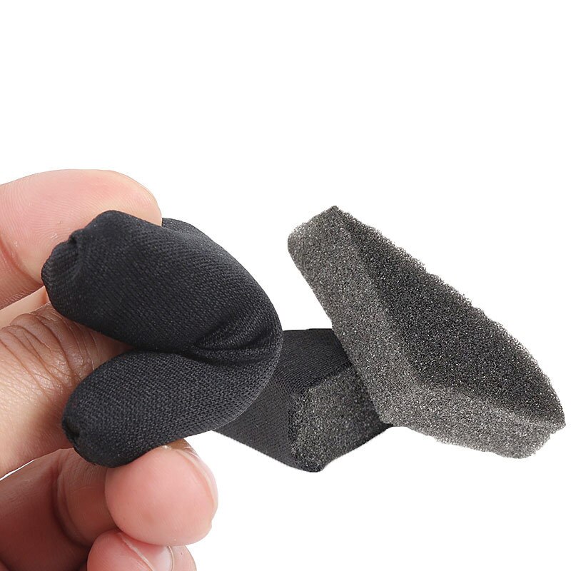 20pcs=10pairs Black Soft Toe Cap Protector Cotton Sponge Cushion Foot Care Shoe Foam Pads High Heel Pumps Front Insert Protecter