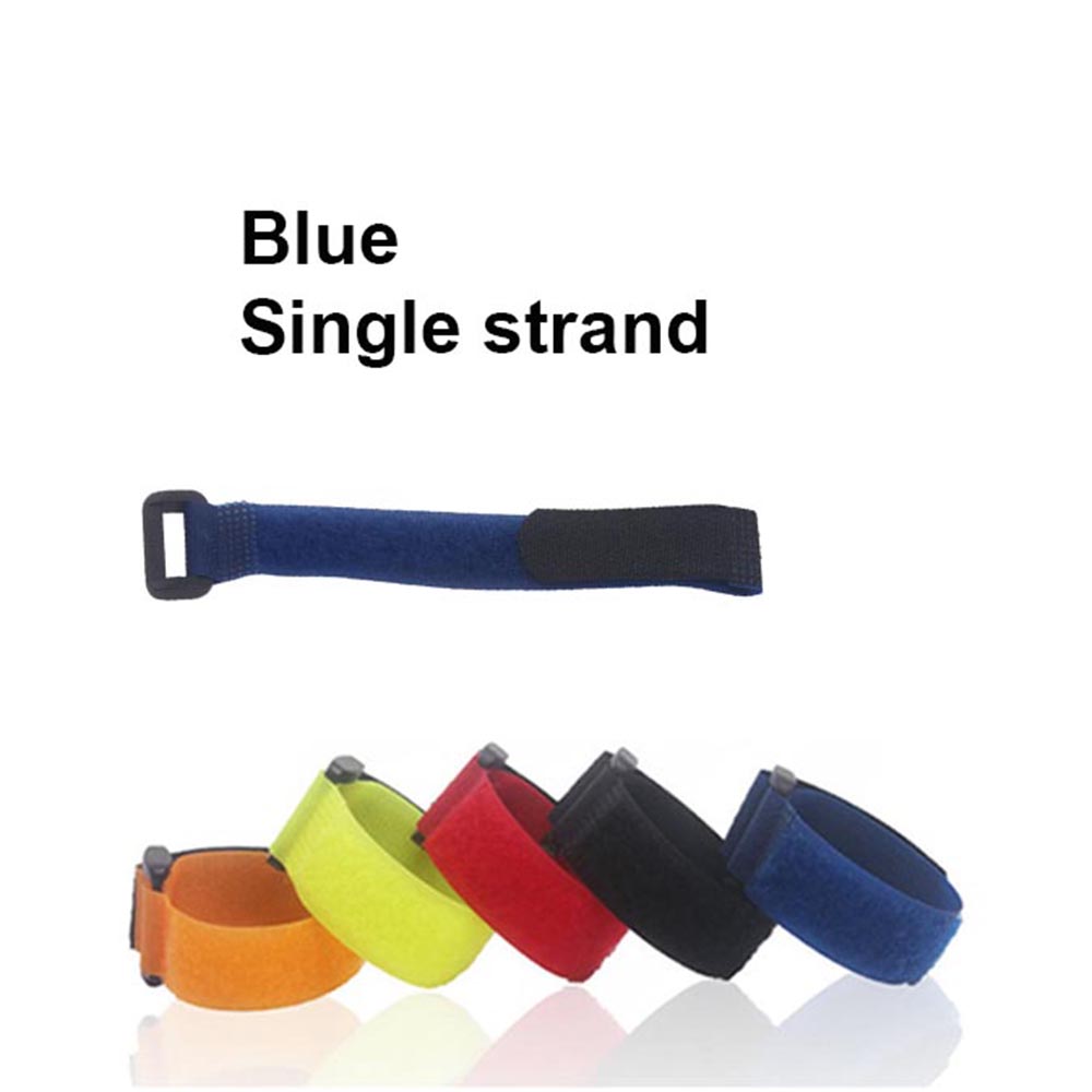 Fahrrad Rahmen Gurt Bluetooth Lautsprecher Festen Band für Reiten Wasser Tasse Regenschirm Anti-verlieren Lagerung Riemen Elektro Fahrrad Zubehör: Blau Single