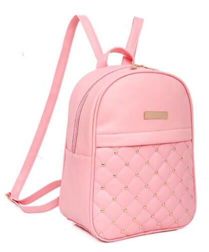 Mochila de moda feminina mochila escolar estudante mochila mochila feminina mochila feminina meninas sc0487: pink women backpack