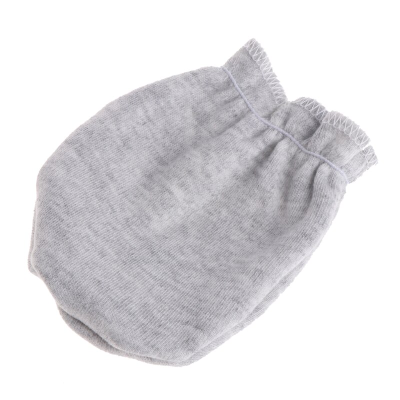 Gants anti-rayures pour bébés 3 paires | Gants de Protection pour -né, mitaines en coton pour visage