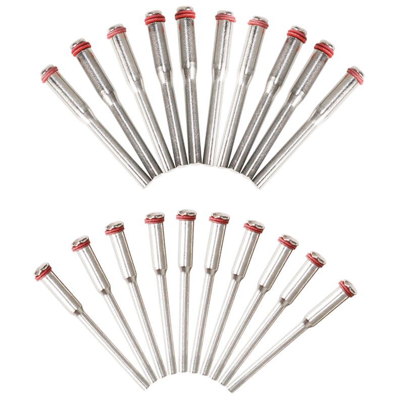 10pc 3mm/2.35mm rod Dremel Shank Accessory For Rotary Tool 1/8 Shank Mandrel For Disc Cut Polish Drill Attachment