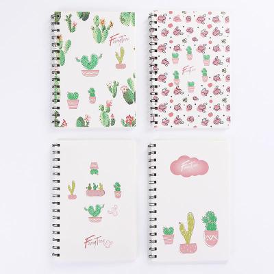 Sakura Notepad Student Stationery Notebook Novelty Cartoon Coil Notebook Cute Notebooks Random Learning Office Supplies: Navy Blue