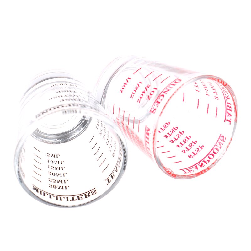 30 ML Glass Measuring Cup With Scale Shot Glass Liquid Glass Ounce Cup Baking Tools Kitchen Appliances