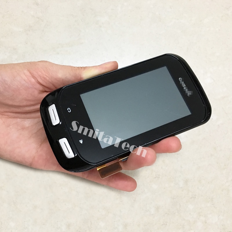 Voor garmin edge 1000 3.0 inch lcd-scherm met capacitief touchscreen fietsnavigatie voorklep reparatieonderdelen, gratis glasfolie