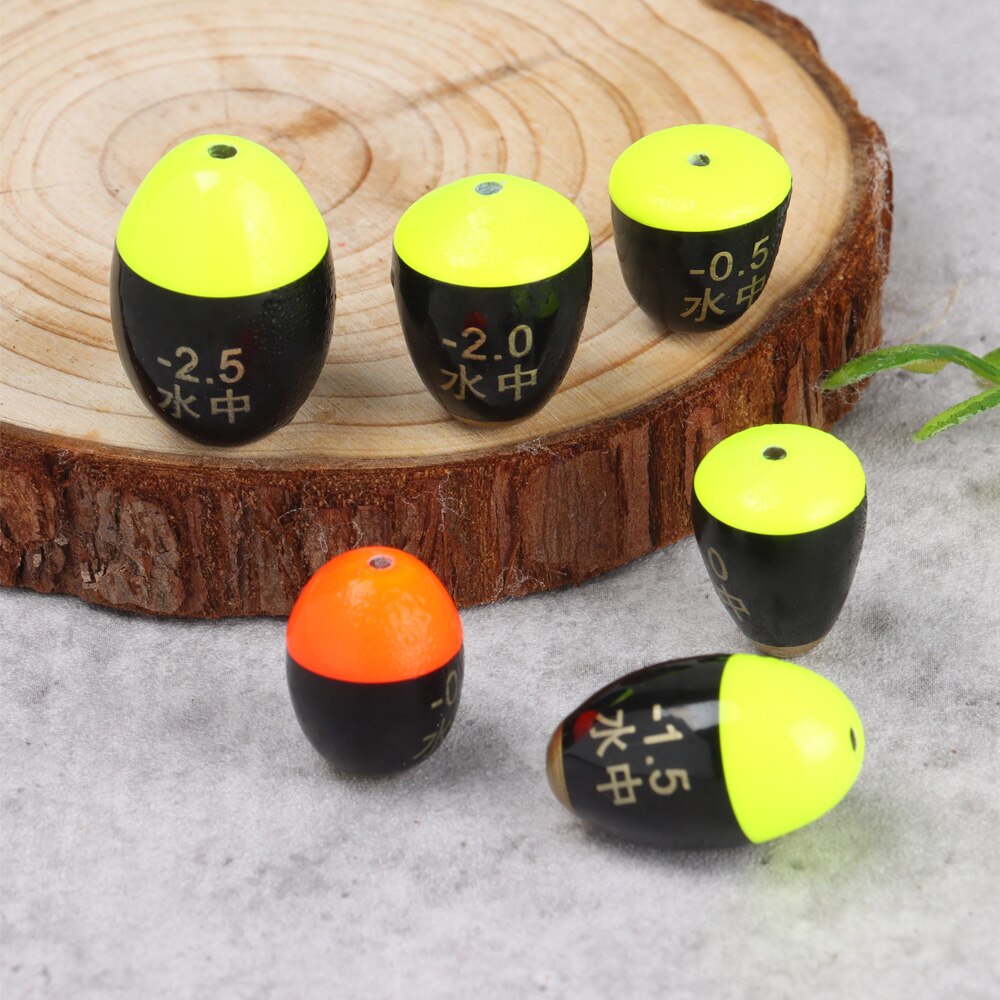Sycamore Vissen Float Fall Slip Rock Zee Vissen Boei Puimsteen Anti-Collision Visgerei Accessoires Willekeurige Kleur