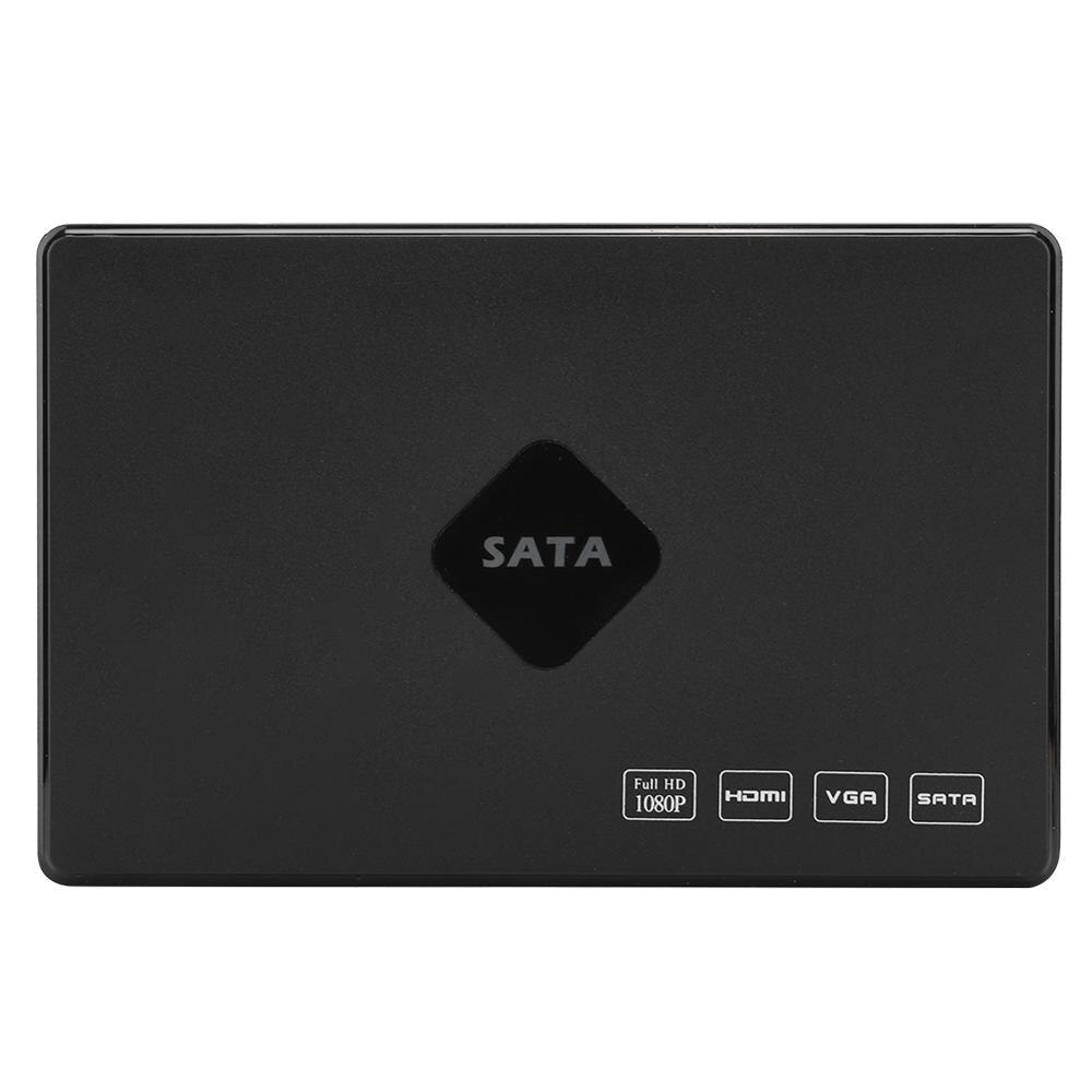 Mini Full HD 1080 P 2.5 pouces SATA HDD lecteur vidéo Audio lecteur multimédia 80G (100-240 V) lecteur Audio vidéo