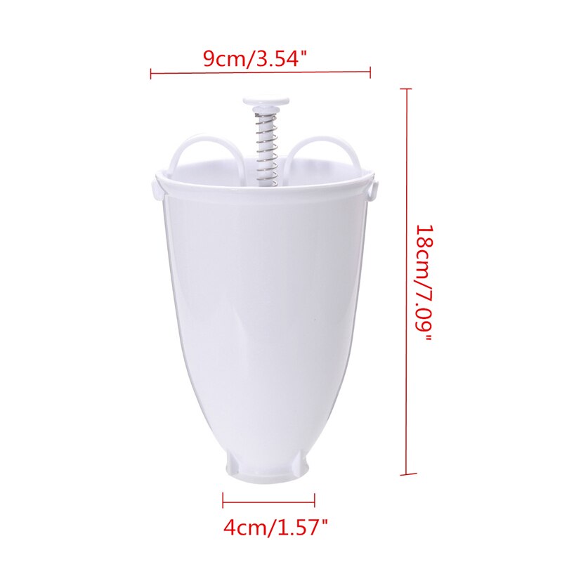 Aomily Doughnut Maker Plastic Batter Baking Decorating Tools Dispenser DIY Donut Cookies Tools Tart Making Kitchen Bakeware