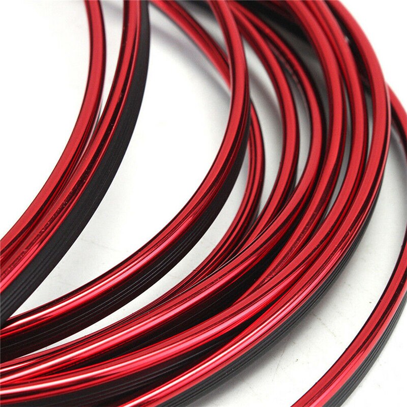 Super Flexibele 5M Auto Interieur Moulding Trim Strip Deur Kloof Edge Moulding Trim Universele Decoratieve Lijn Auto Accessorie