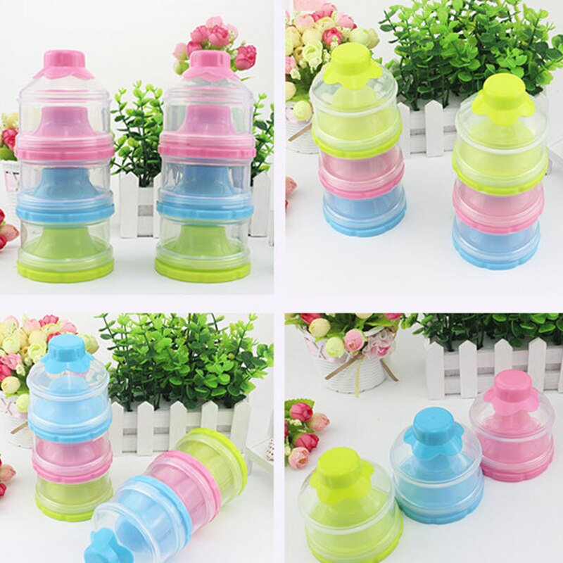 Baby Milk Powder Formula Dispenser Stackable Snacks Storage Container