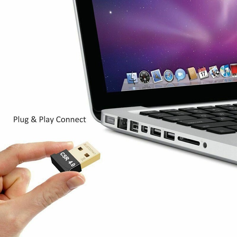USB Bluetooth Mini Adapter CSR V 4.0 Dongle Dual Mode Wireless USB 2.0/3.0 bps for Windows XP Win 7