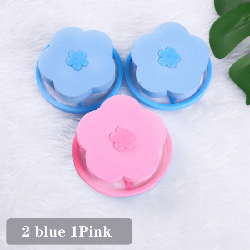 Laundry Balls Washing Machine Floating Laundry Filter Bag for Lint Pet Hair Remover Catcher Pouch Laundry Product Household Tool: 3 pieces